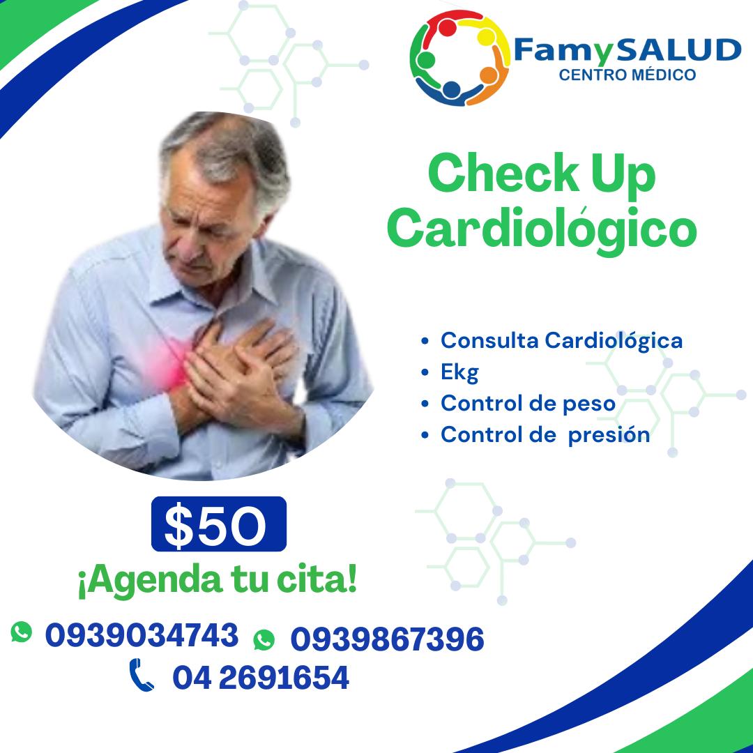 Promoción de cardiología en FamySALUD
