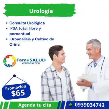 Detectar y tratar a tiempo afecciones como infecciones urinarias, cálculos renales o problemas de próstata puede marcar la diferencia en tu bienestar.