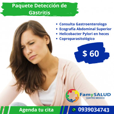 La gastritis tiene tratamiento y una alimentación adecuada es clave para tu bienestar.