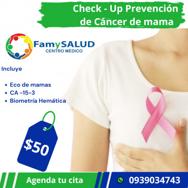 ¡La prevención está en tus manos, si se detecta a tiempo, las posibilidades de tratamiento y cura son mucho mayores.